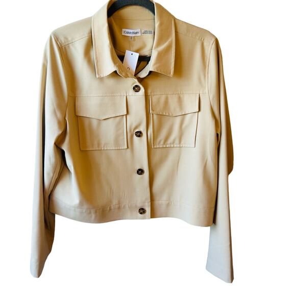 Calvin Klein Beige Jacket - Picture 2 of 5